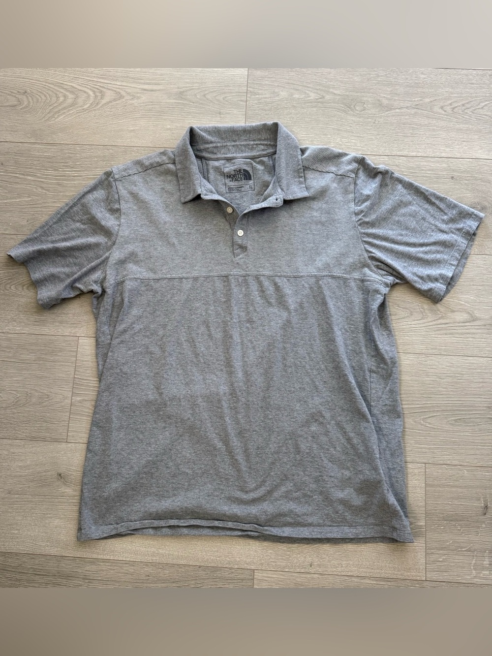 The North Face Gray Polo Shirt Men’s Size XL